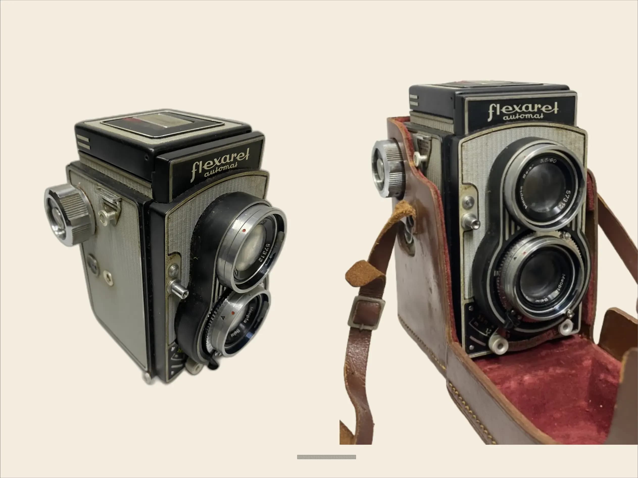 Câmera Antiga Flexaret Automática